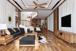 Mẫu Thiết Kế Nội Thất Nhà Phố đẹp Sang Trọng 001