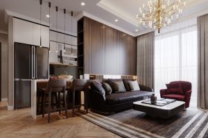 Thiết Kế Nội Thất Chung Cư Green Bay Tòa G2 Căn 15B Nhà Chị Phương