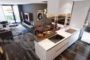 Thiết Kế Nội Thất Căn Hộ Vinhomes Skylake Tòa S2 Căn 06 Nhà Anh Nam