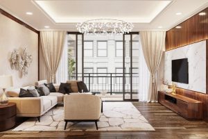 Thiết Kế Nội Thất Chung Cư DCapitale Tòa C3 Căn 04 Nhà Anh Khoa
