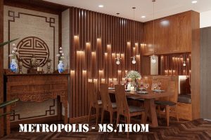 Thiết Kế Thi Công Nội Thất Chung Cư Metropolis Tòa M3 Căn 02