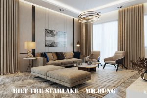 Thiết Kế Nội Thất Biệt Thự Starlake Tây Hồ Nhà Chú Dũng