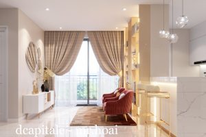 Thiết Kế Nội Thất Tòa C1 Căn Hộ 08 Vinhomes DCapitale Nhà Anh Hoài