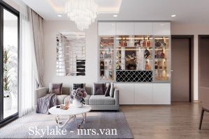 Thiết Kế Thi Công Nội Thất Chung Cư Sky Lake Tòa S3 Căn 14 Nhà Chị Vân