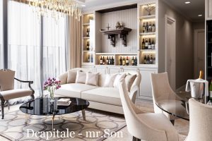 Thiết Kế Nội Thất Chung Cư DCapitale Tòa C7 Căn 08