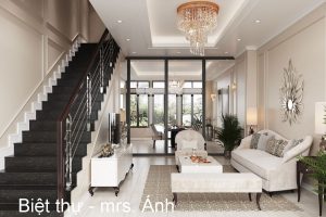 Thiết Kế Nội Thất Biệt Thự Hiện đại Nhà Chị Ánh