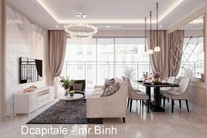 Thiết Kế Nội Thất Chung Cư 90m2 3 Phòng Ngủ Hiện đại