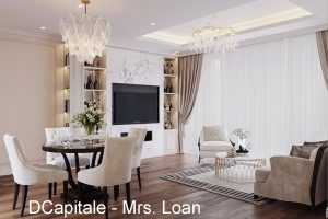 Thiết Kế Nội Thất Chung Cư Vinhomes DCapitale Tòa C3 Căn 09