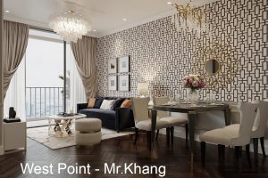 Nội Thất Chung Cư West Point Tòa W3 Căn Hộ 12 Nhà Anh Khang