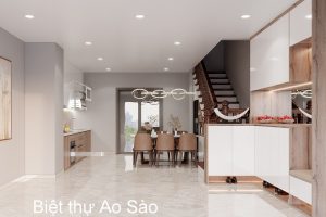 Thiết Kế Nội Thất Biệt Thự đơn Giản Nhẹ Nhàng Hiện đại Nhà Anh Hóa 2