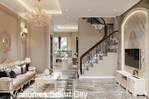 Thiết Kế Nội Thất Biệt Thự Tân Cổ điển Tại Vinhomes Ocean Park