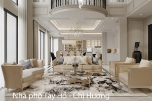 Mẫu Thiết Kế Nội Thất Nhà Phố đẹp, Hiện đại Nhà Chị Hương
