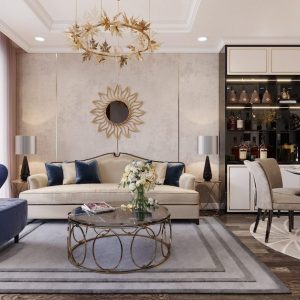 Thiết Kế Nội Thất Chung Cư The Sun Avenue Căn 07 Tòa T6 1