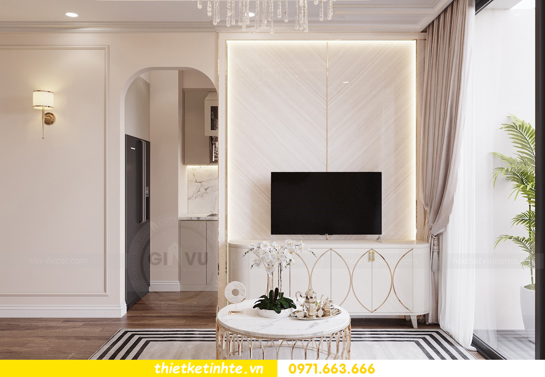thiết kế nội thất chung cư Skylake theo phong cách Luxury View4