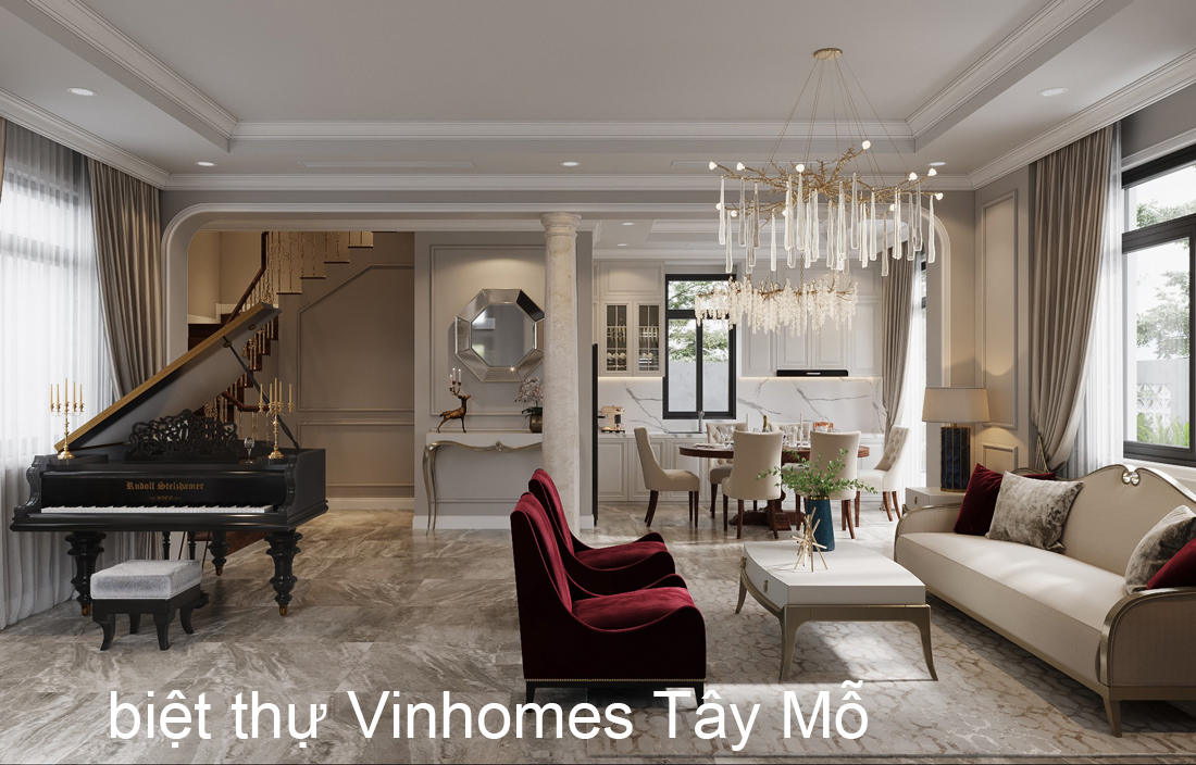 Thiết kế nội thất biệt thự Vinhomes Green Villas – Ngô Kiến Huy