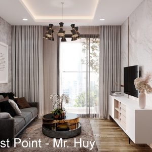Nội Thất Vinhomes West Point Tòa West 1 OT 03 CH1
