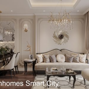 Thiết Kế Nội Thất Vinhomes Smart City Phong Cách Tân Cổ điển