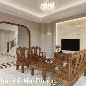 Thiết Kế Nội Thất Nhà Phố Hiện đại Nhà Anh Sơn Hải Phòng