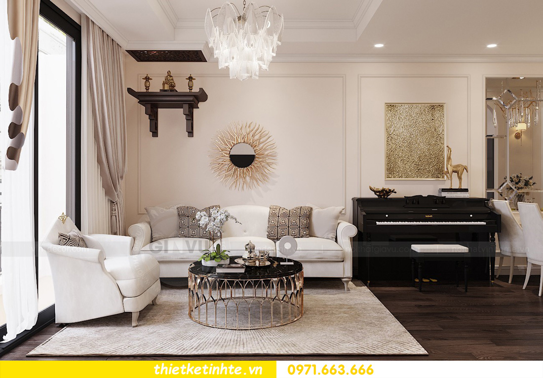 6 mẫu thiết kế nội thất chung cư Luxury đẹp mỹ mãn 18
