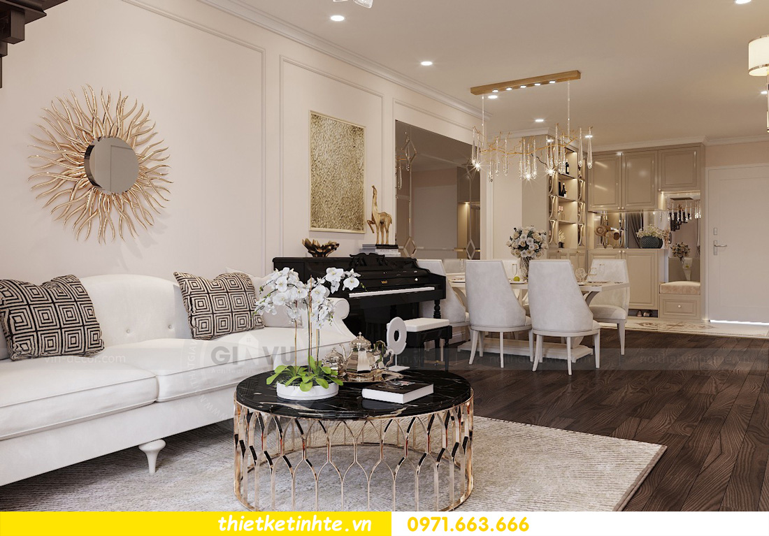 6 mẫu thiết kế nội thất chung cư Luxury đẹp mỹ mãn 19