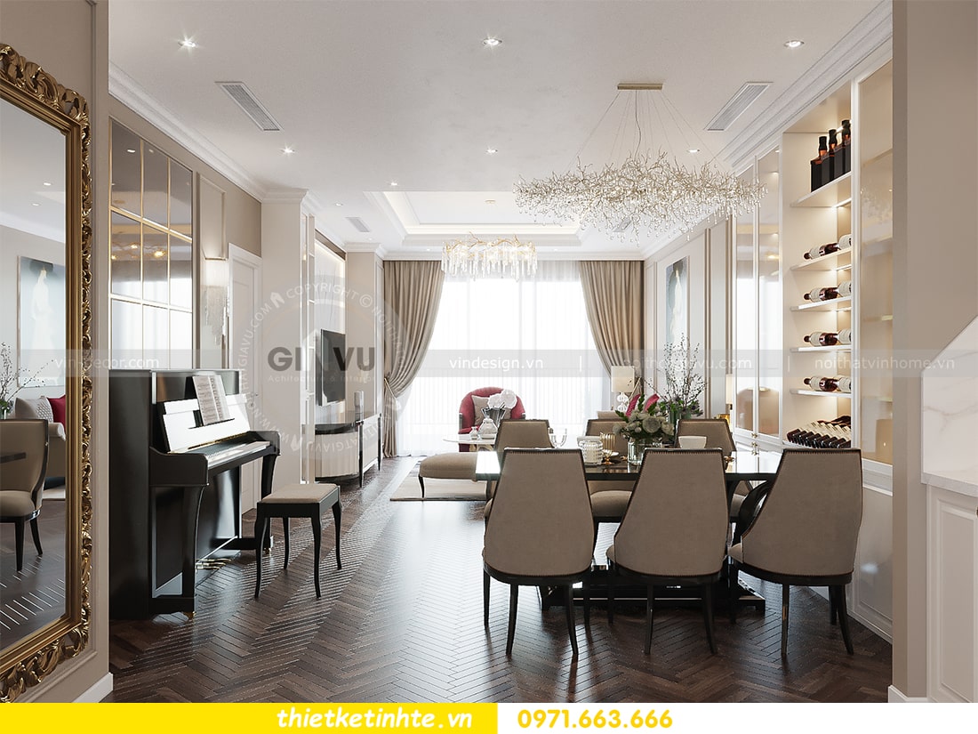 6 mẫu thiết kế nội thất chung cư Luxury đẹp mỹ mãn 2