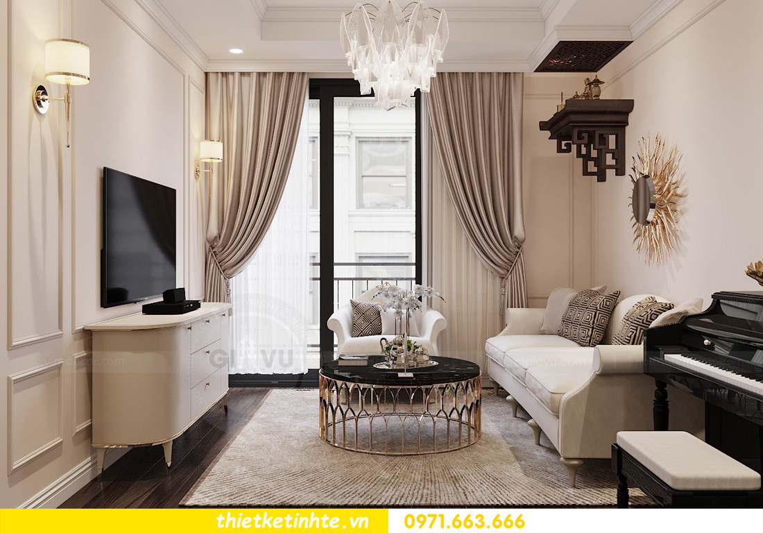6 mẫu thiết kế nội thất chung cư Luxury đẹp mỹ mãn 20
