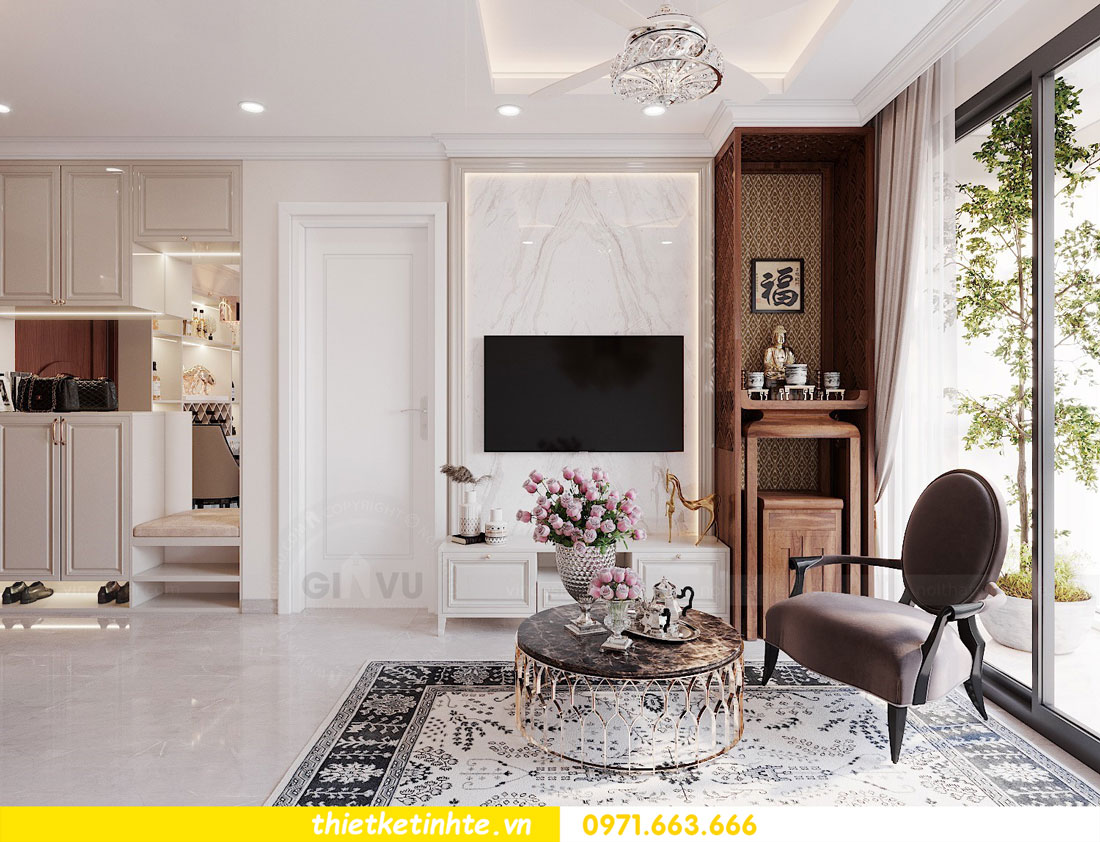 6 mẫu thiết kế nội thất chung cư Luxury đẹp mỹ mãn 34