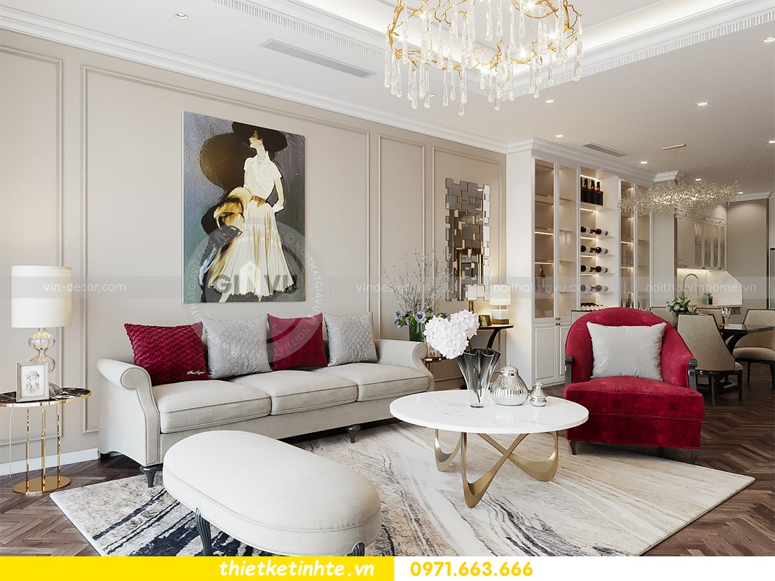 6 mẫu thiết kế nội thất chung cư Luxury đẹp mỹ mãn 4