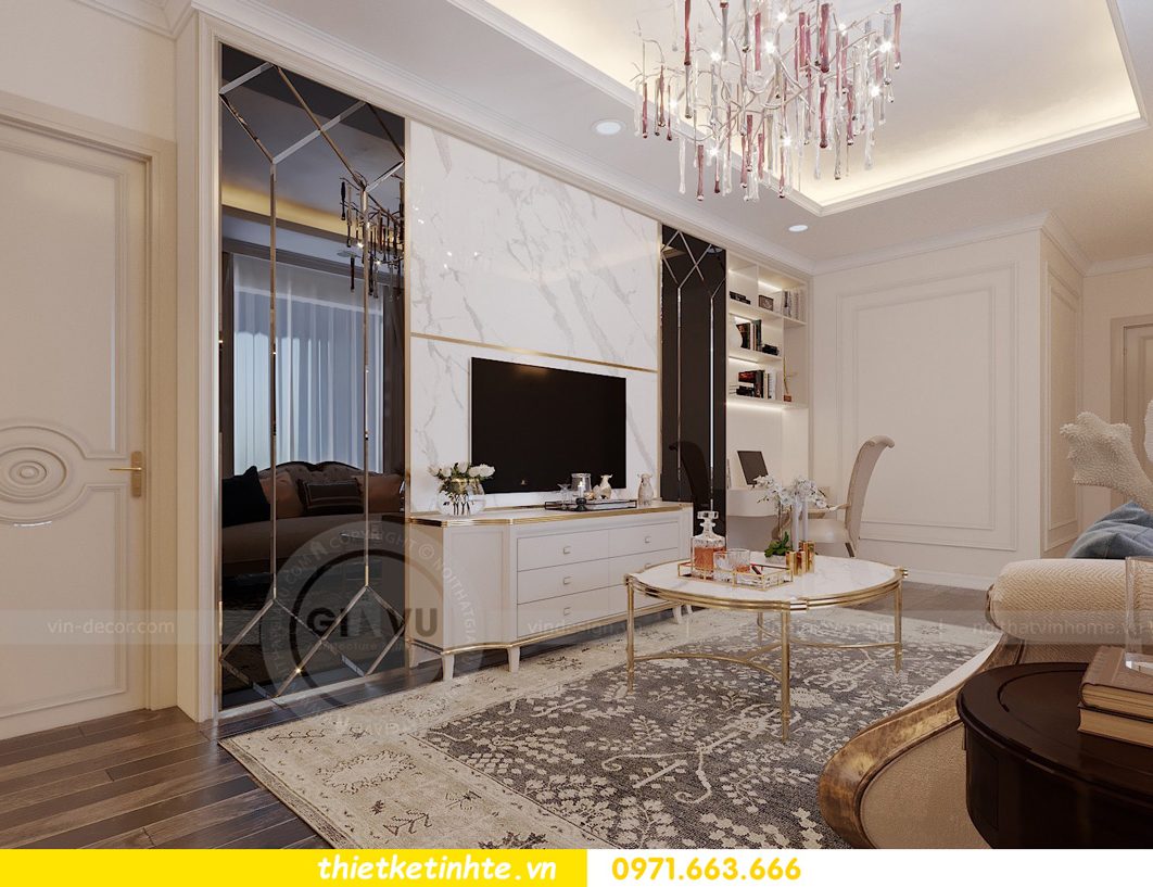 6 mẫu thiết kế nội thất chung cư Luxury đẹp mỹ mãn 40