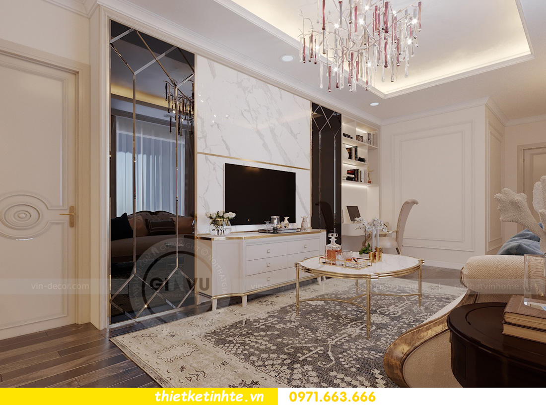 6 mẫu thiết kế nội thất chung cư Luxury đẹp mỹ mãn 40