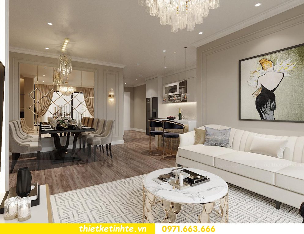 6 mẫu thiết kế nội thất chung cư Luxury đẹp mỹ mãn 46