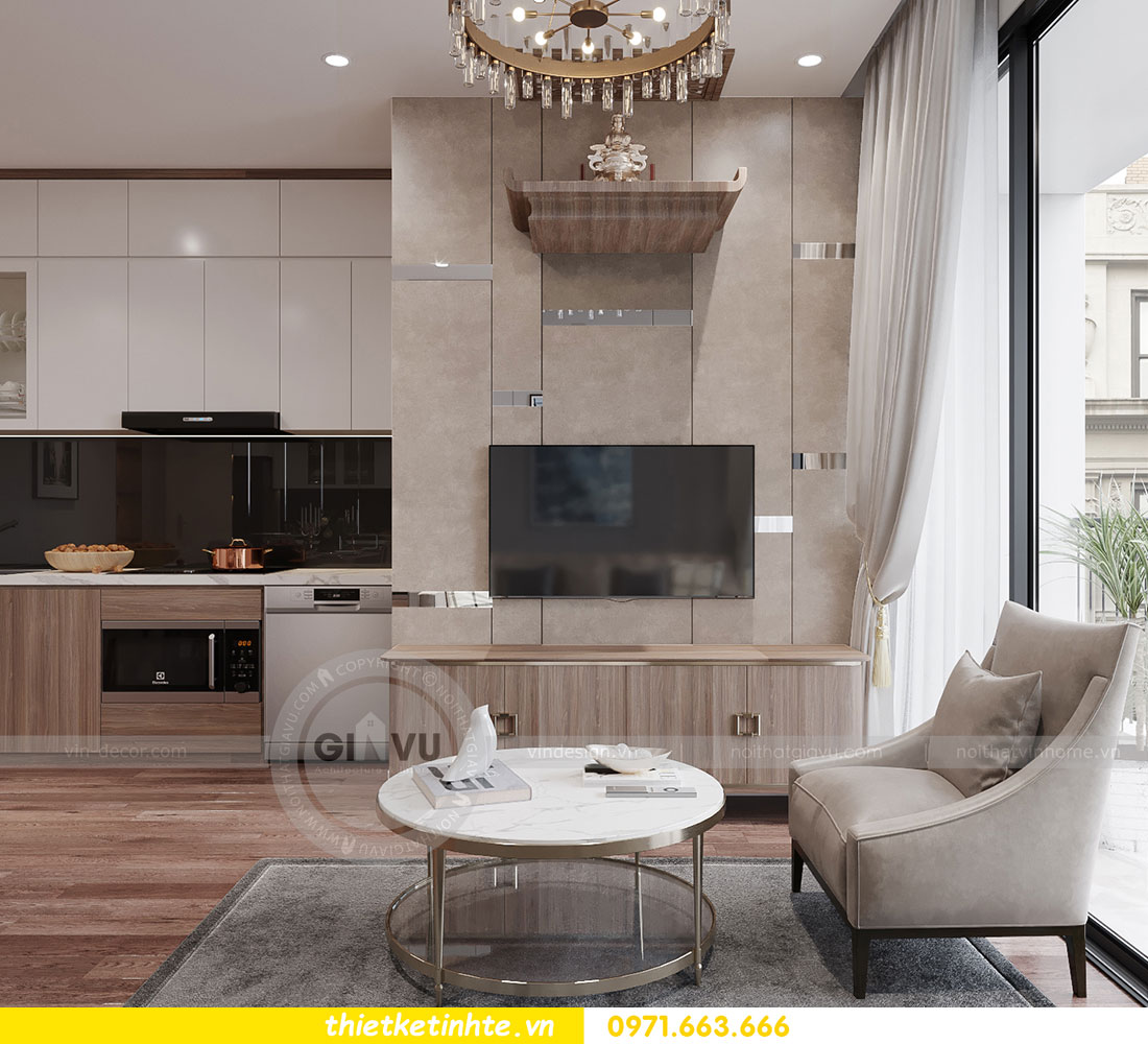 13 mẫu thiết kế nội thất chung cư hiện đại mới nhất của Gia Vũ 109