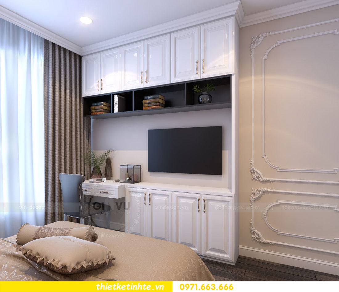 31 mẫu thiết kế nội thất phòng ngủ tân cổ điển đẹp cho chung cư 16