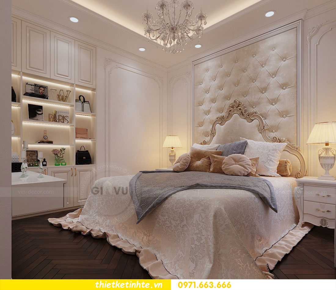 31 mẫu thiết kế nội thất phòng ngủ tân cổ điển đẹp cho chung cư 9