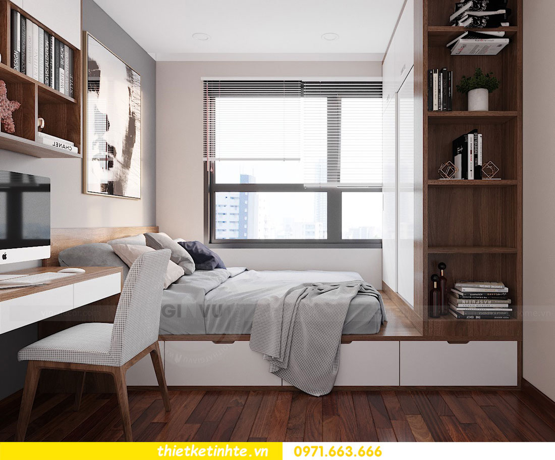 99 mẫu thiết kế nội thất phòng ngủ hiện đại cho chung cư 16