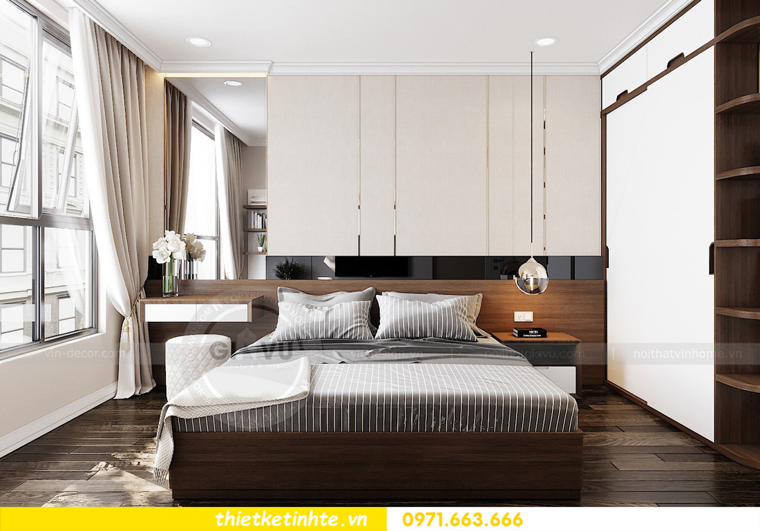 99 mẫu thiết kế nội thất phòng ngủ hiện đại cho chung cư 24