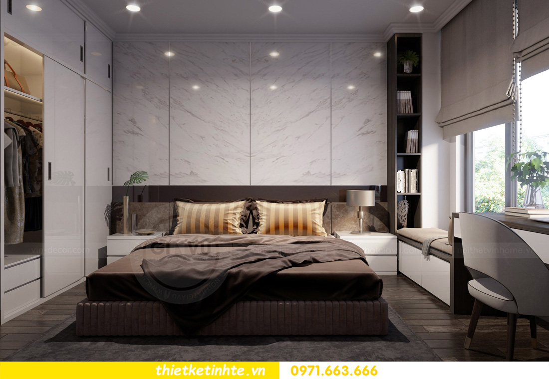 99 mẫu thiết kế nội thất phòng ngủ hiện đại cho chung cư 74