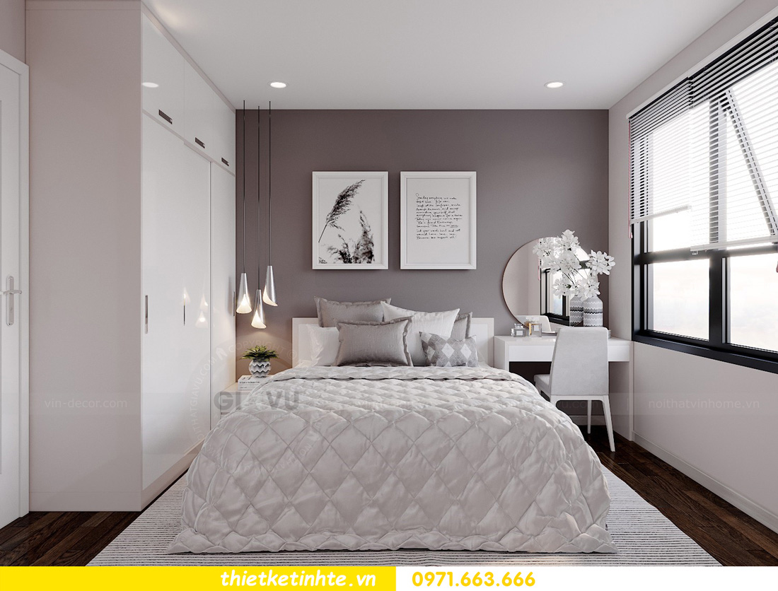 99 mẫu thiết kế nội thất phòng ngủ hiện đại cho chung cư 9
