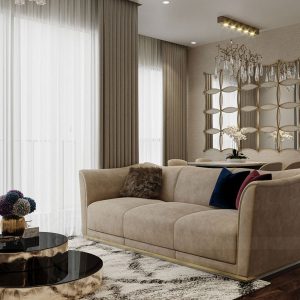 Thiết Kế Nội Thất Chung Cư 62m2 Trẻ Trung Sang Trọng