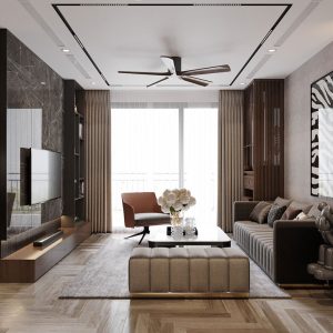 Thiết Kế Nội Thất Căn Hộ 110m2 Tòa A2 Vinhomes Gardenia