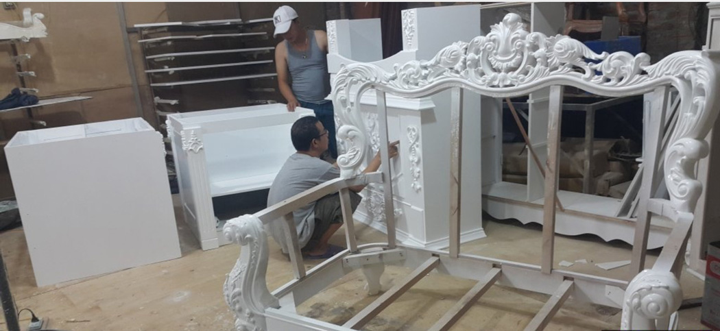 xưởng sản xuất đồ nội thất tân cổ điển uy tín tại Hà Nội 12