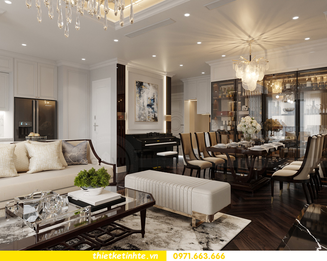 thiết kế nội thất chung cư phong cách luxury 3