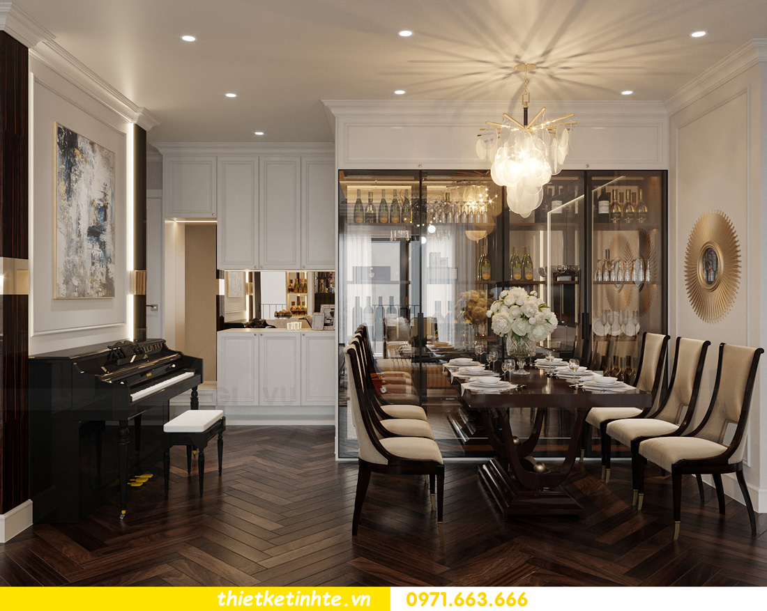 thiết kế nội thất chung cư phong cách luxury 4