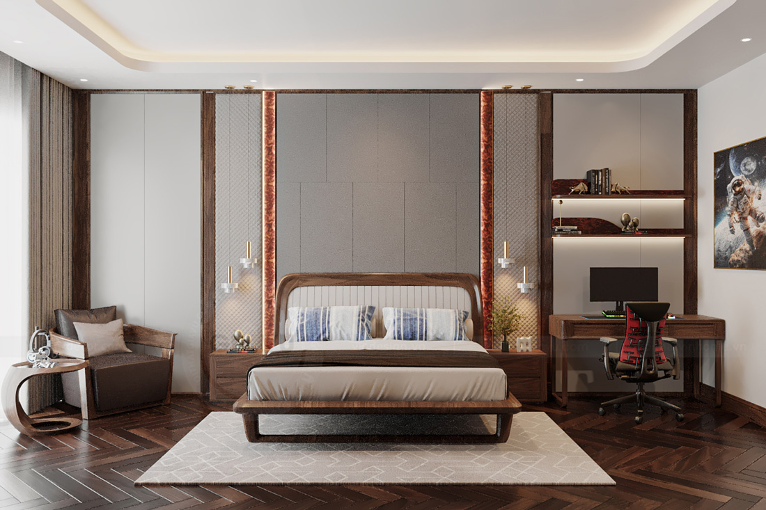 thiết kế biệt thự song lập An Vượng Villa Dương Nội 35