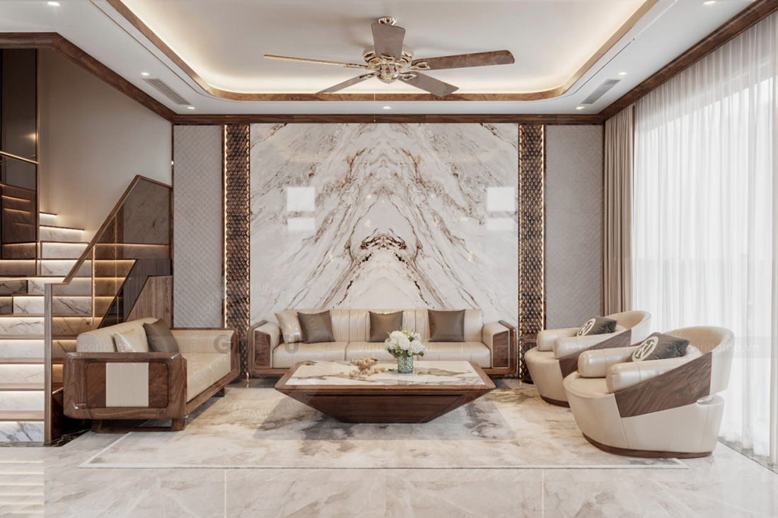 thiết kế biệt thự song lập An Vượng Villa Dương Nội 6