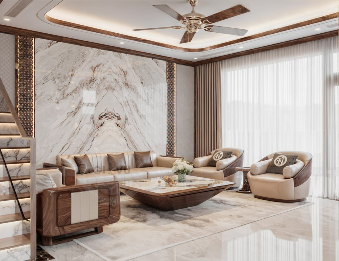 thiết kế biệt thự song lập An Vượng Villa Dương Nội 8