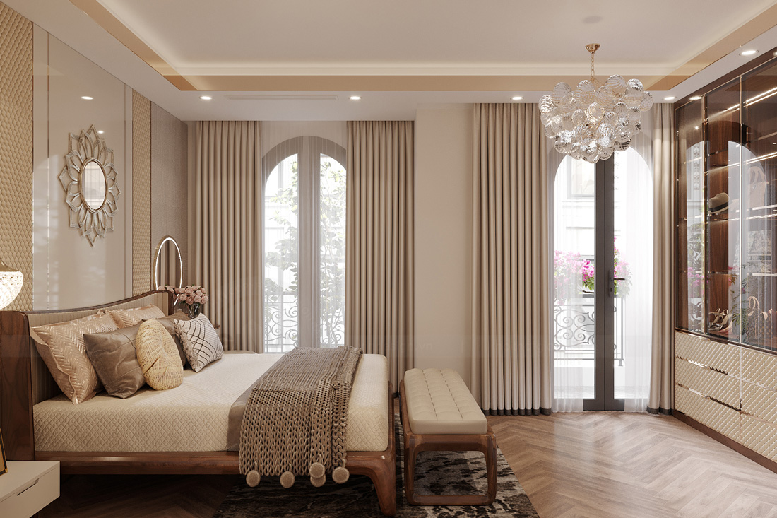 thiết kế biệt thự song lập Sao Biển Vinhomes Ocean Park 15