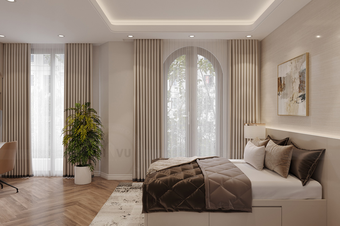 thiết kế biệt thự song lập Sao Biển Vinhomes Ocean Park 25
