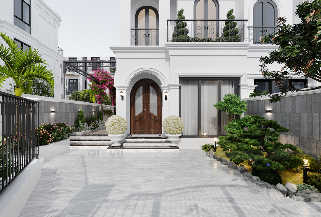 thiết kế biệt thự song lập Sao Biển Vinhomes Ocean Park 41