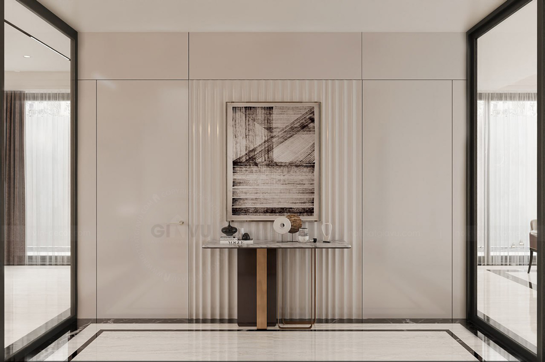 thiết kế biệt thự tại Thái Bình 250m2 nhà anh Quân 16
